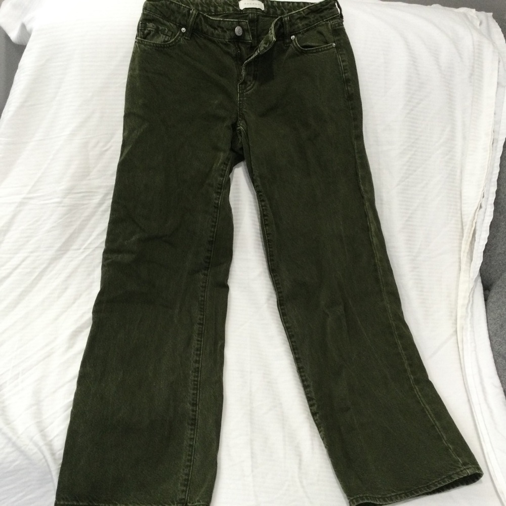 PacSun Women's Olive Green Jeans